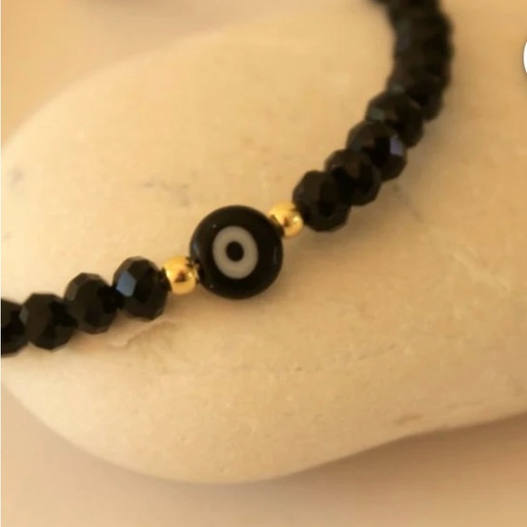 UNISEX - Mini Energy Beads Charm Turkish Lucky Evil Eye Bracelets - Picture 3 of 8